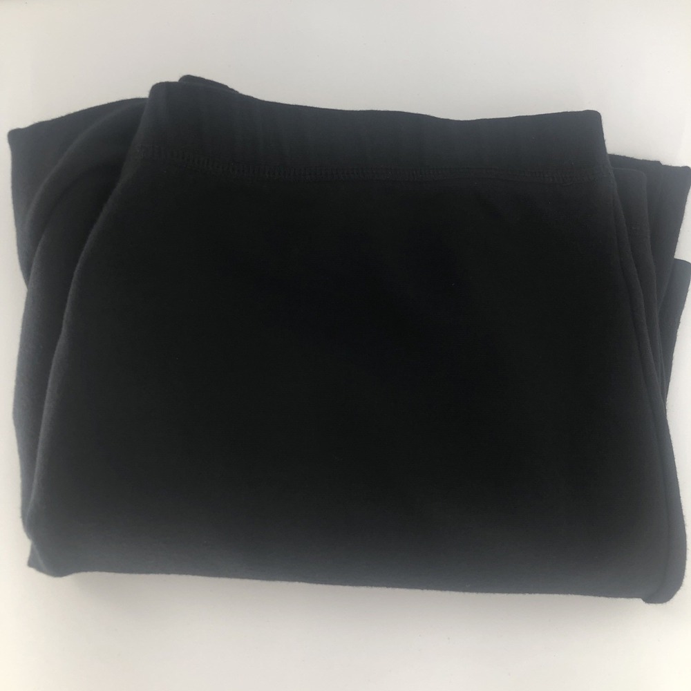 Eddie Bauer Women's Medium PETITE Black Casual Stretch Maxi Skirt Elastic Waist - Picture 7 of 7